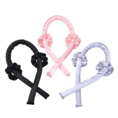 アマゾン怠け者の睡眠の泡のスポンジのカーラーのメーカーの大きい波のヘアリングのセットの無熱のヘアアイロン