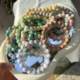 [Night Market Stall] Students Start Business Jingdezhen Glass Beaded Gifts Temple Fair Bracelet New Chinese Explosions Supply