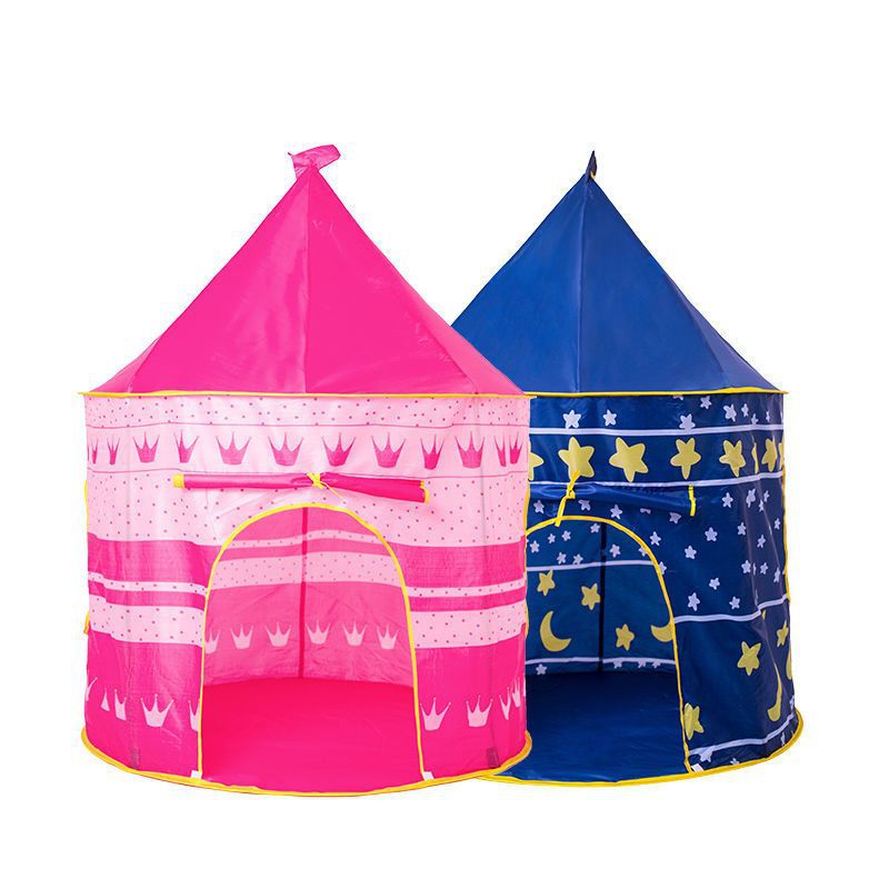 Castillo infantil mochila tienda de juegos doméstica casa de juegos de colores princesa interacción padre-hijo