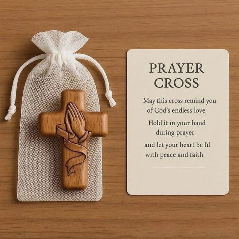 跨境新品 Prayer Cross Gift 祈祷十字架礼物|undefined
