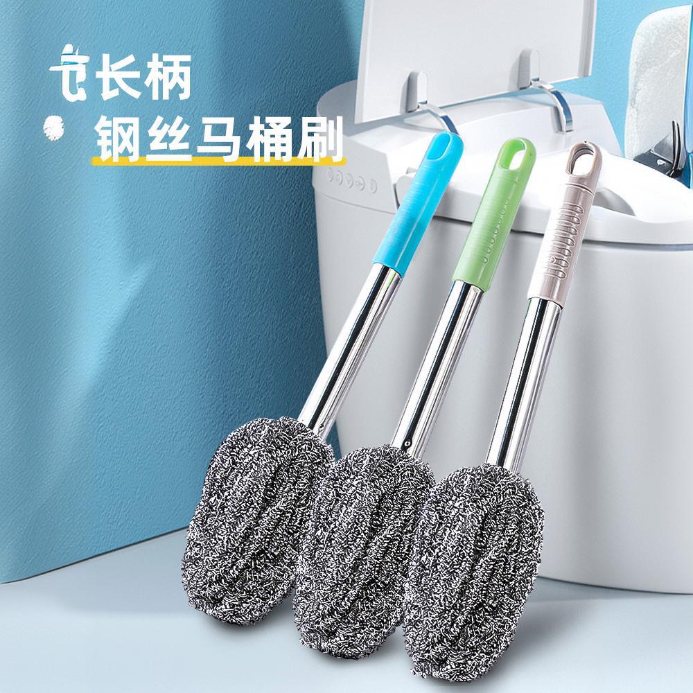 화장실 와이어 브러시, 긴로드 핸들, 사각 없음, 깨끗한 손 부상, 실크 드롭 없음, 화장실, 화장실