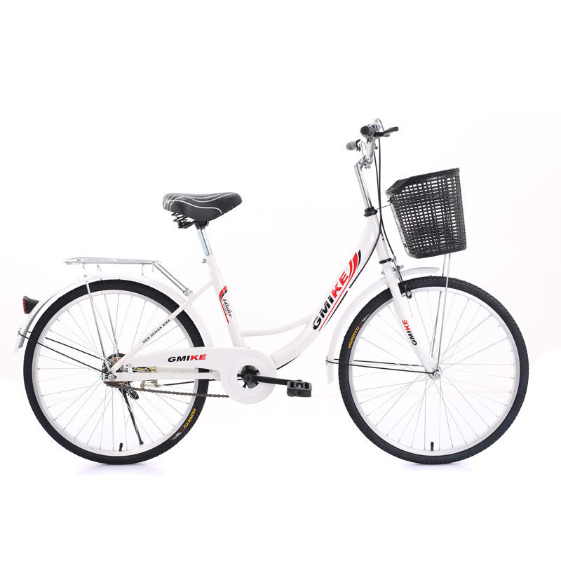 Commuting 24\\\" 26inch Bicycle for Workers, Students, Lightweight Bicycle, Unisex Mountain Bike Style, Adult Transportation