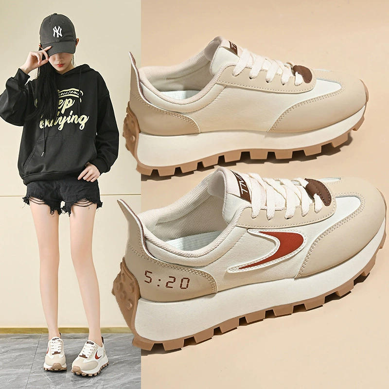 Ins Корейская версия обуви для мужчин и женщин 2024 новые студенческие кроссовки для бега