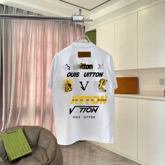 クロスボーダー・ルジア25トレンドアメリカンストリート系ヘビーウェイト純綿半袖Tシャツメンズ夏新作ゆったりカジュアルトップス