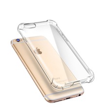 适用iPhone苹果8|8S气囊防摔超薄透明手机软包外8Splus保护套壳子