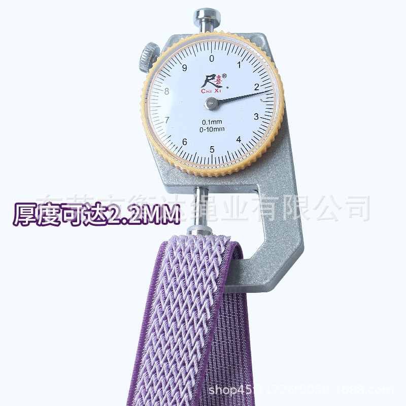 Fábrica al por mayor spot 1.5-2.5cm ondulado reloj de seda lisa bolsas zapatos sombreros prendas elásticas