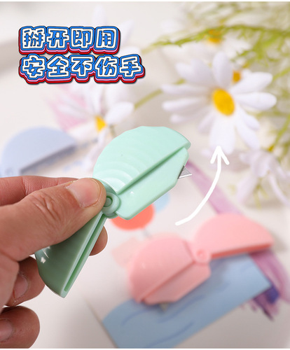 Creative record art knife express engraving knife small high-looking ruler portable disassembly express paper cutting knife