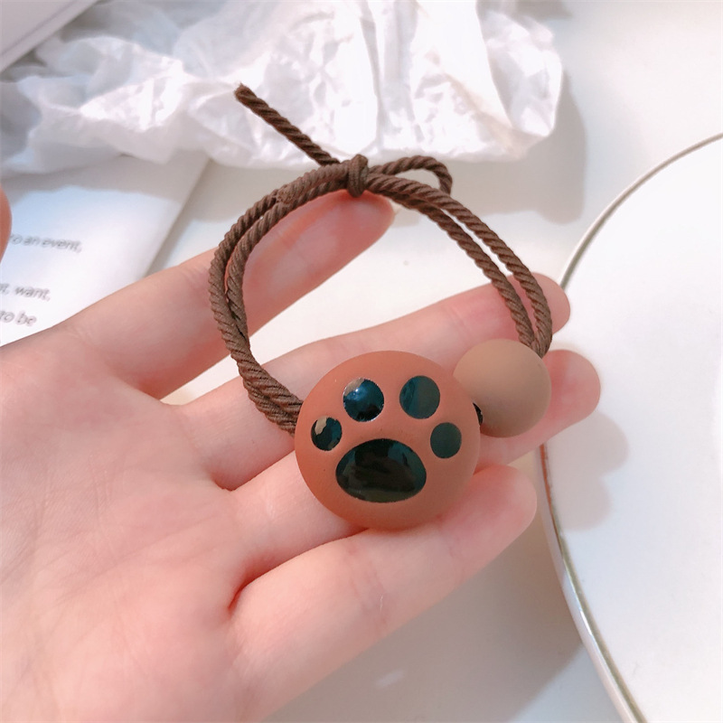 Ins frutas de fresa cuerda de cabeza mujer adorable cabello de correa de goma anillo de cabello de alta elasticidad cuerda de cabello duradera tocado