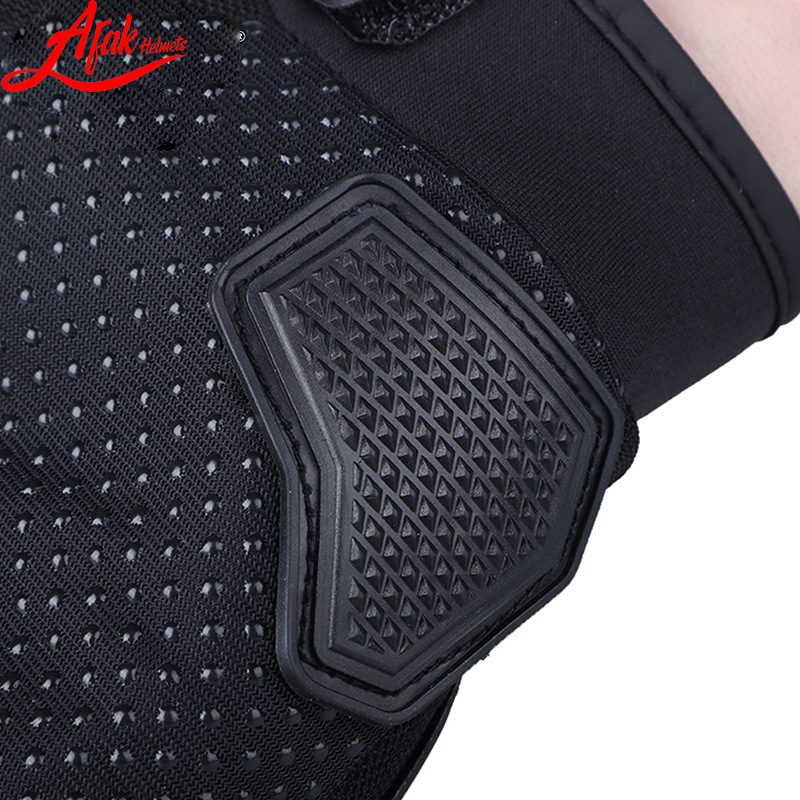 AFAK guantes de motocicleta Caballero de los hombres de la cáscara protectora dedo completo pantalla táctil resistente a la caída transpirable guantes de conducción fuera de carretera