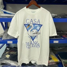 Summer Real Tennis Club T Shirt Print Cott