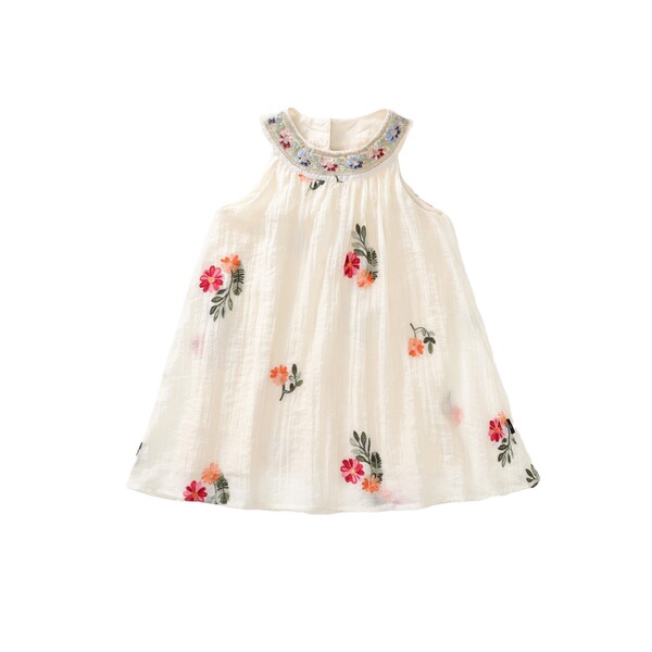Ethnic summer sleevless dress