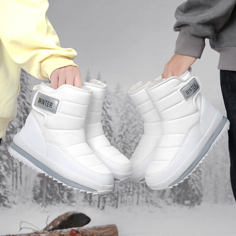 Северо-восточные снежные сапоги для мужчин зимой тепло, бархат утолщение