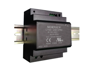 代理金升阳MornsunAC/DC小体积 导轨式 电源模块  LI100-20B24PR2