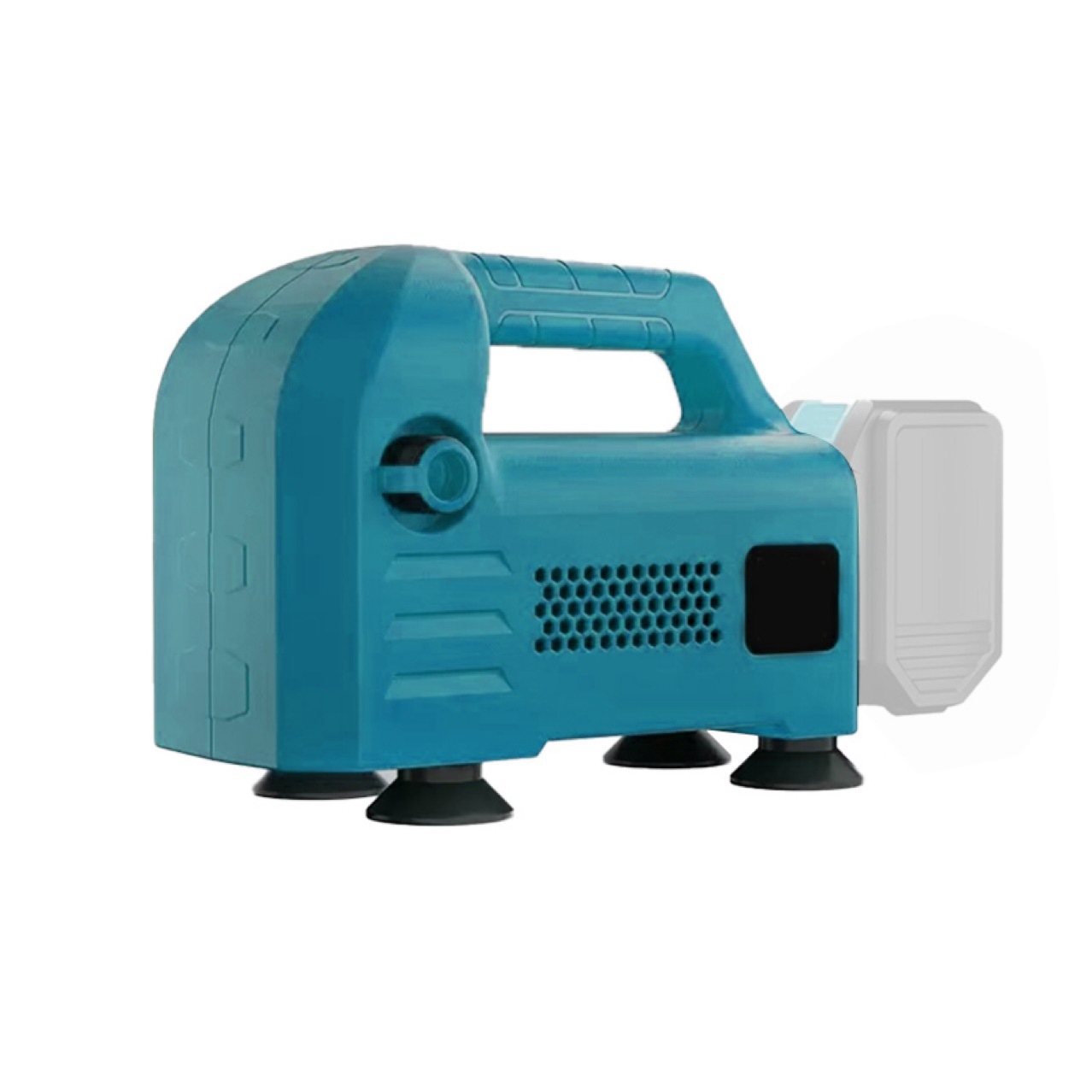 Cross-Border Lithium Battery Brushless Car Washing Machine High-Pressure Water Gun Car Household Wireless Portable Rechargeable Self-Priming Cleaning Machine