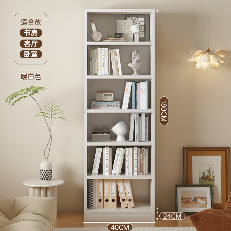 Стеллаж книжный шестигранный белый