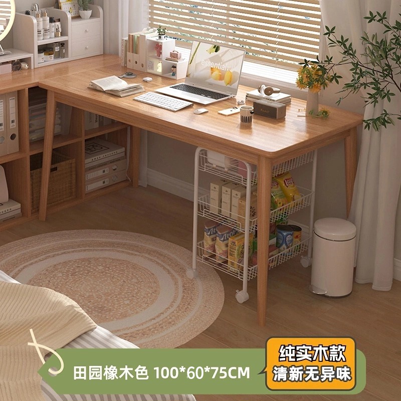 书桌家用台式电脑桌卧室学习写字桌出租屋简易单人办公工作台桌子|undefined