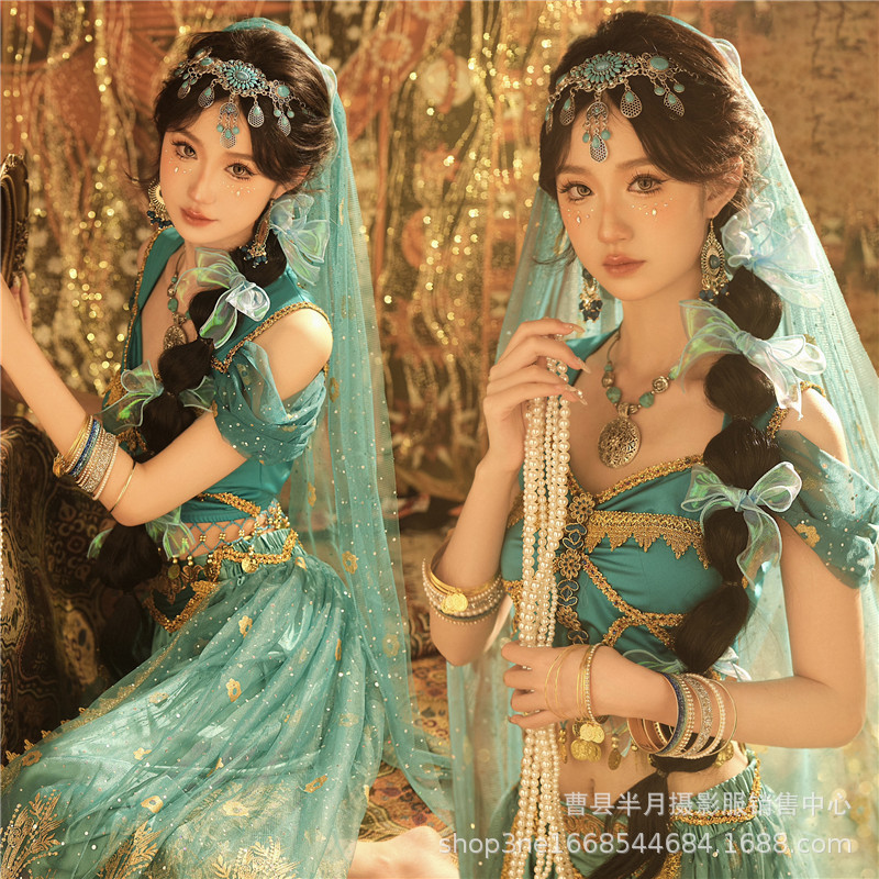 Studio New Western style beauty photo theme clothing fashion retro style fairy art photo stage performance