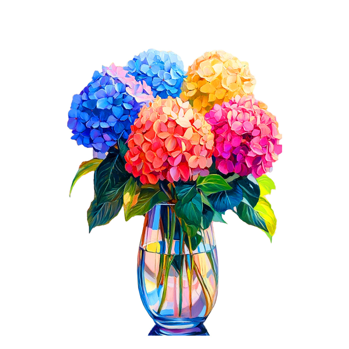 Mona Lisa rosa real hortenida nueva decoración floral simple bordado simple bordado de hilo hecho a mano image 5