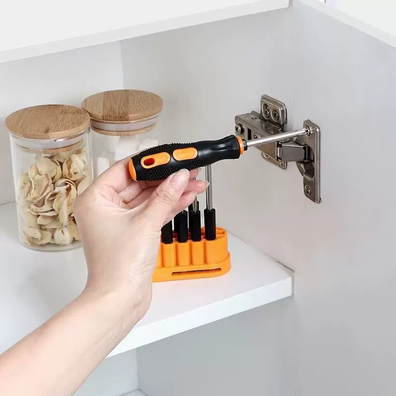 Отвертка «восемь в одном» для домашнего крестообразного треугольника 8 в 1 сильная магнитная сила