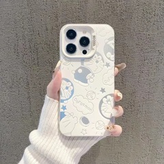 ビープ音猫は16proリンゴ15promax携帯ケースiphone13 proアニメ14欧米12に適用されている