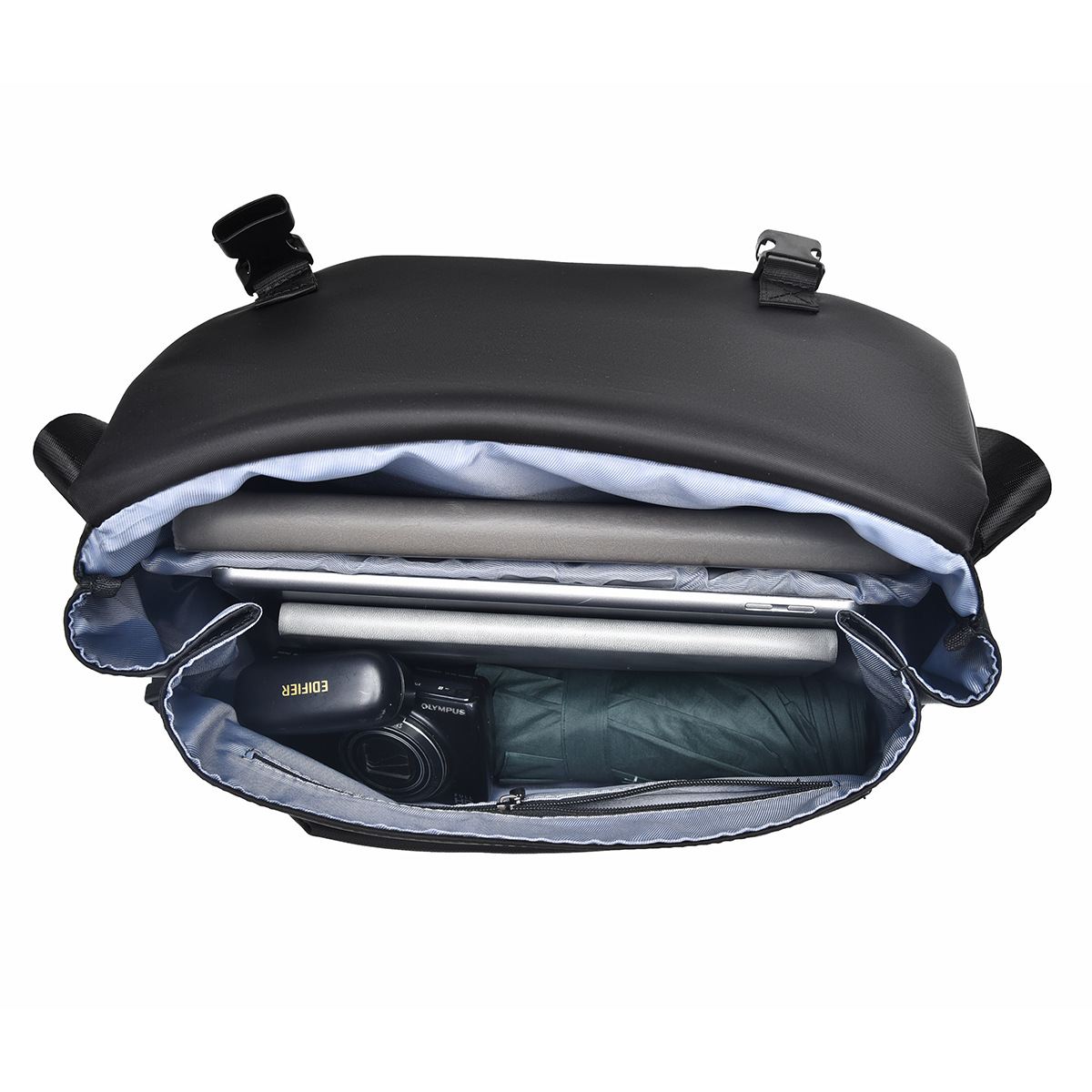 Nueva bandolera para hombre, bolso de hombro funcional de marca de moda, bolso multifuncional, bolso de pecho de gran capacidad, mochila