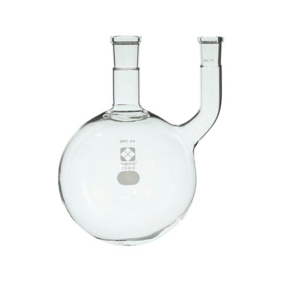 SIBATA柴田科学 SPC二颈圆底烧瓶 300mL  031100-15300