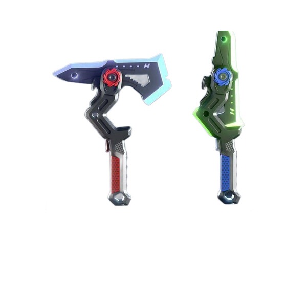 Douyin Internet celebrity 3D printing spiral telescopic sword…
