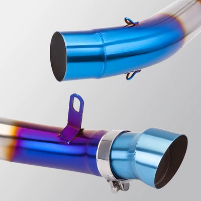 years non-destructive installation, Motorcycle exhaust pipe
