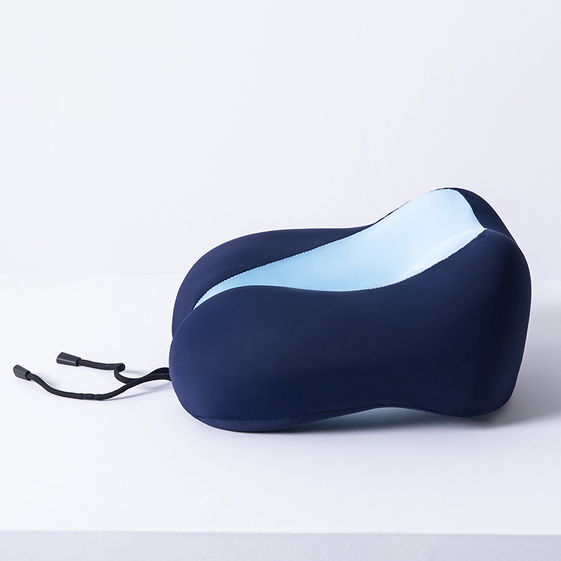 New Model Of Refreshing Simple Solid Color Memory Foam Slow Rebound Nap Neck Support Travel Airplane U-shaped Pillow,_voghion.com