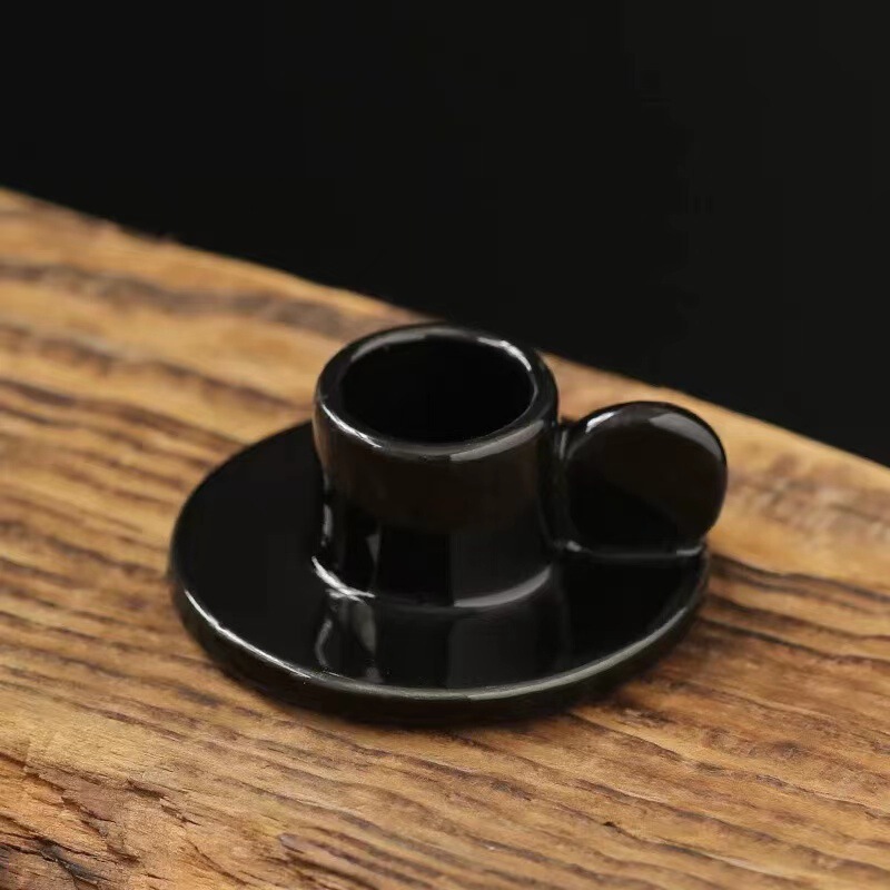 北欧ins陶磁器燭台キャンドルディナー道具ロマンチックなろうそく台家庭用食卓のデスクトップ装飾品|undefined