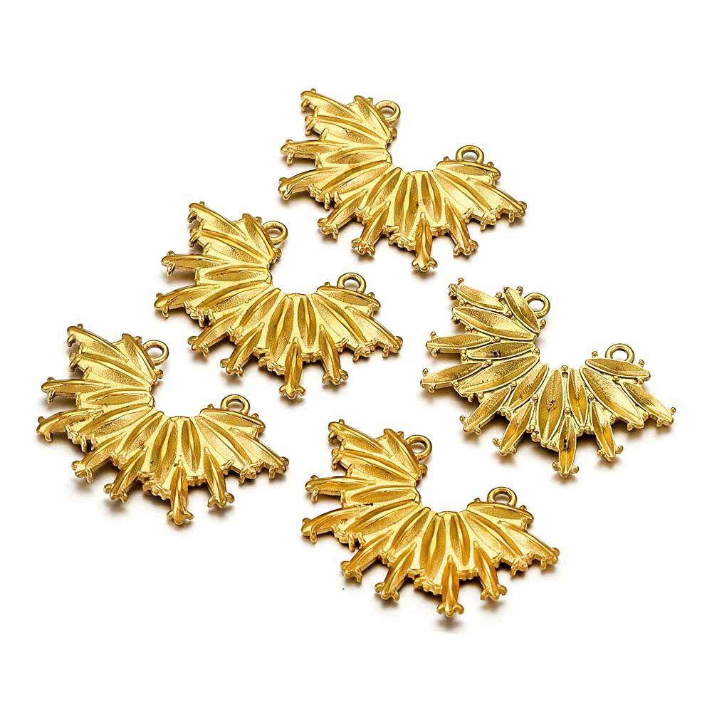 Europea y americana de acero inoxidable doble agujero lanzamiento borla colgante de acero de titanio DIY colgante accesorios de la joyería pendientes collar hecho a mano