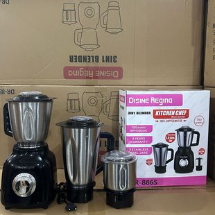 Three-In-One Wall-Breaking Machine Stainless Steel Juicer&Blender Can Squeeze Juice and Grind Vegetables for Export