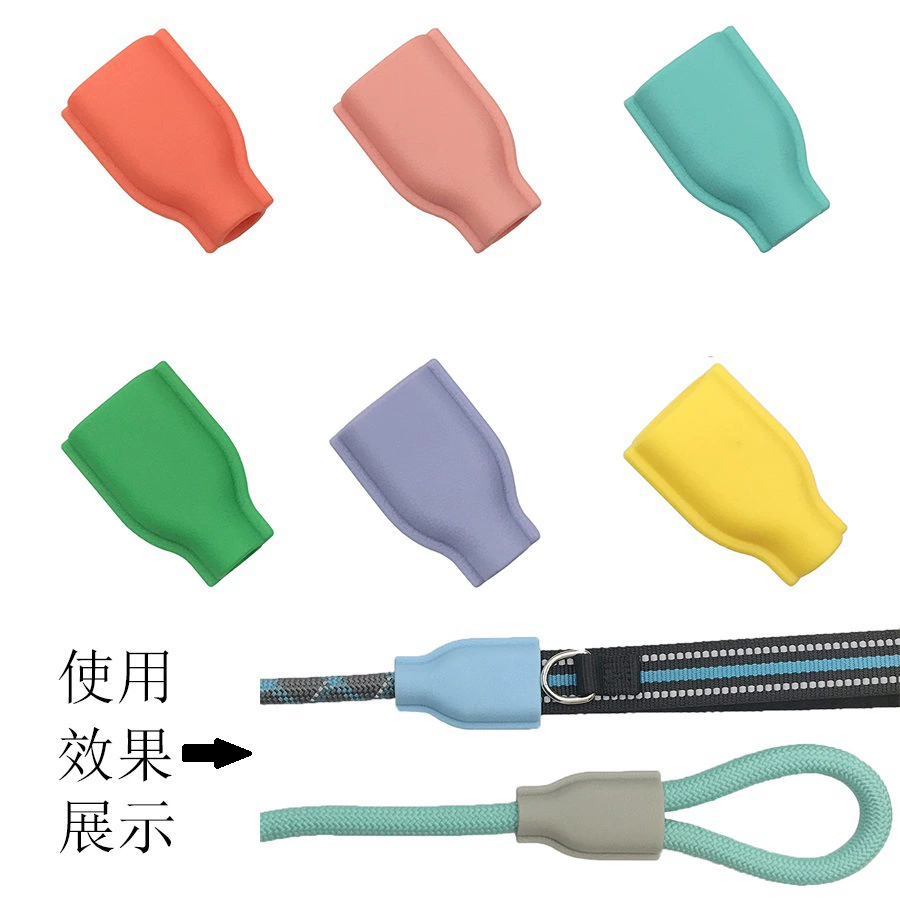 Пластиковый соединитель для поводка, круглый и плоский трос, соединитель для поводка, аксессуары для поводков для питомцев