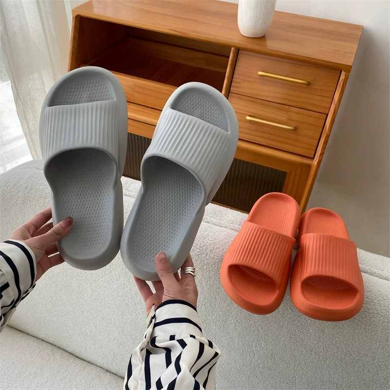 Summer slippers, non-slip footwear, men's slide for beloved, soft sole