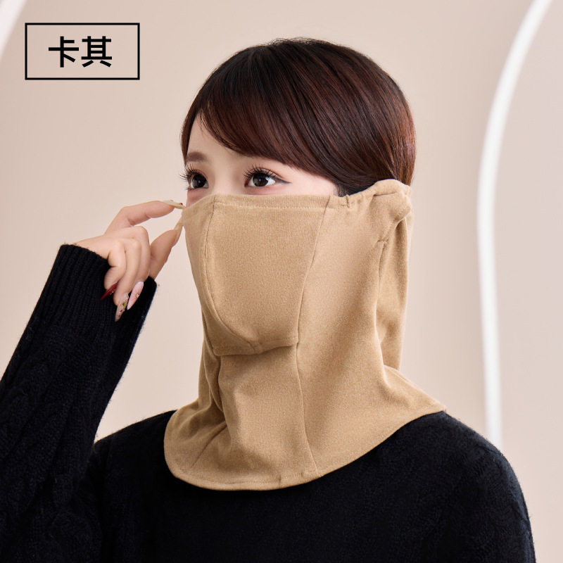2025保暖口罩女冬季防寒面罩男加绒遮脸骑行防风高颜值显脸小脸罩|undefined