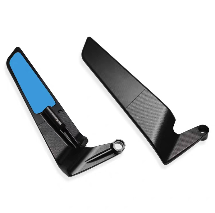 Suitable for Ducati Streetfighter V4, Kawasaki, Honda, and Rizoma monster-style fixed-wing rearview mirrors