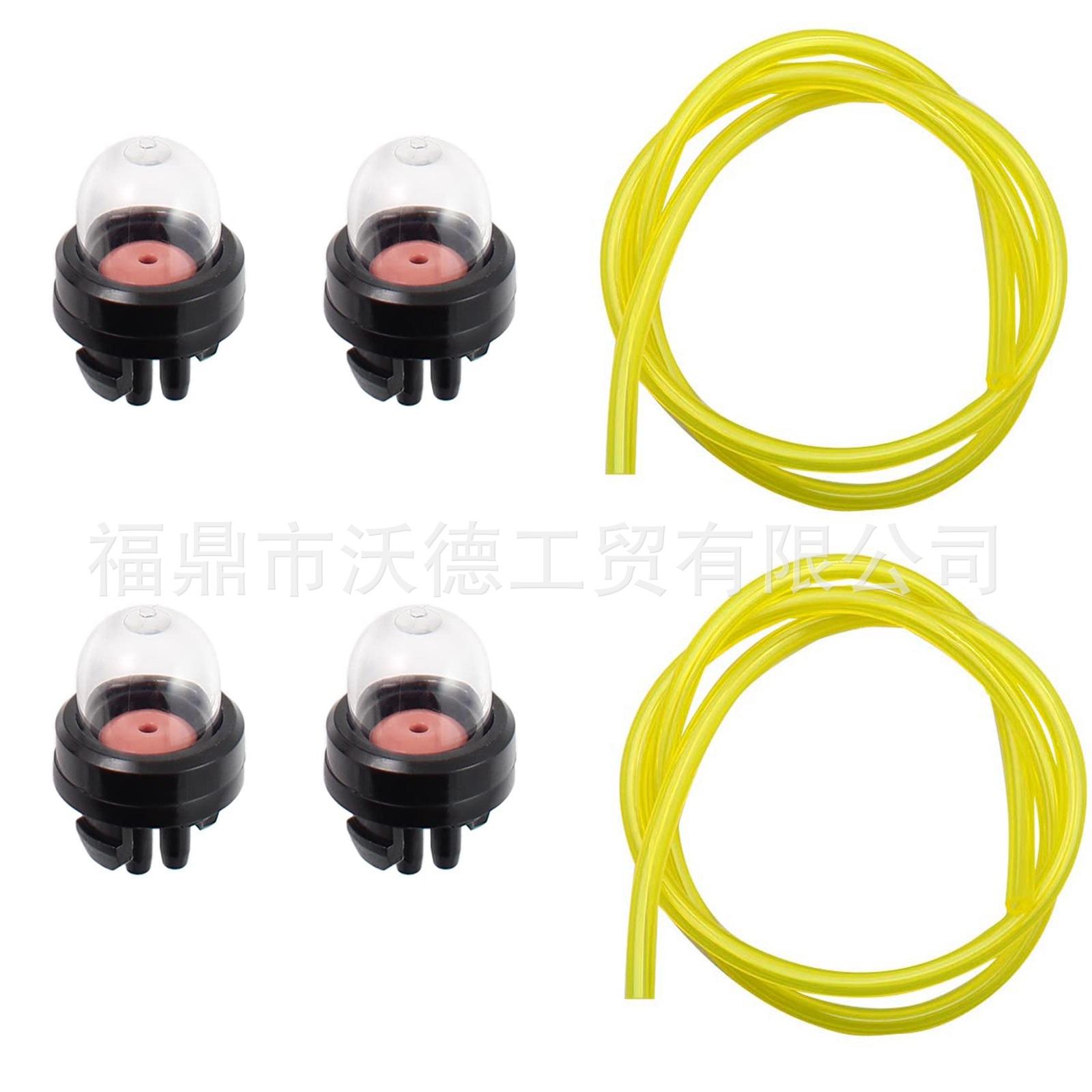 亚马逊热销4pcs化油器油泡+2英尺黄色油管503936601  Primer bulb
