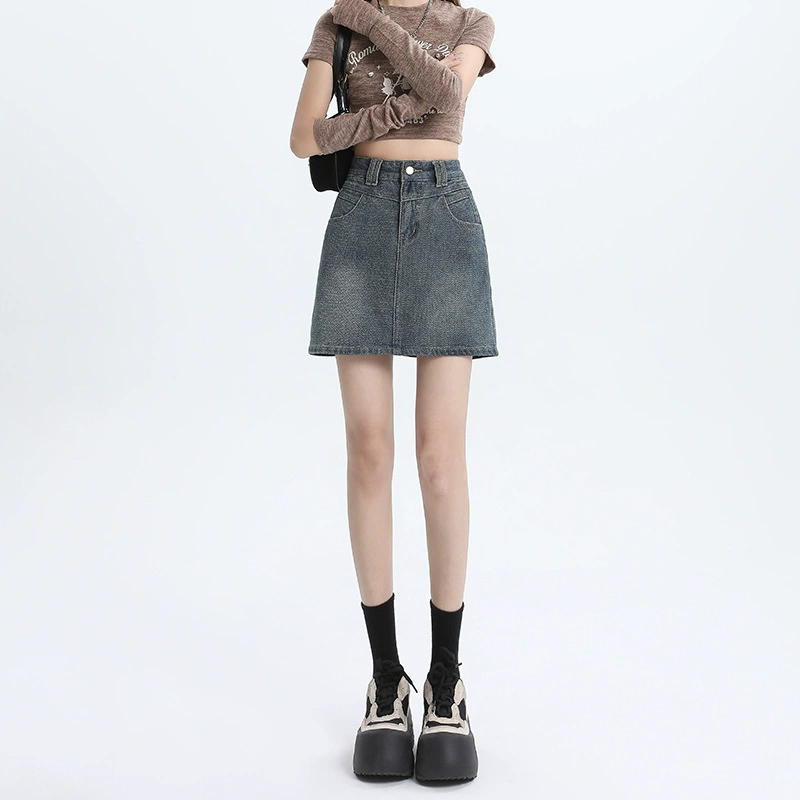 Starry sky, summer skirt, universal protective underware, hip-accented