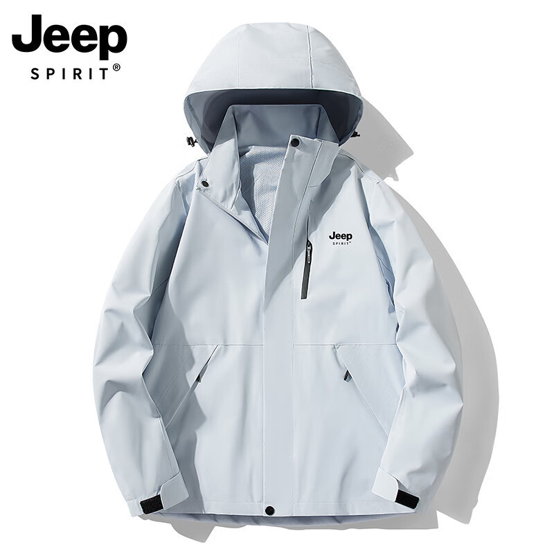 Jeep Outdoor Soft Shell Jacket for Women 2026 New Breathable Outdoor Windproof and Waterproof Mountaineering Clothing