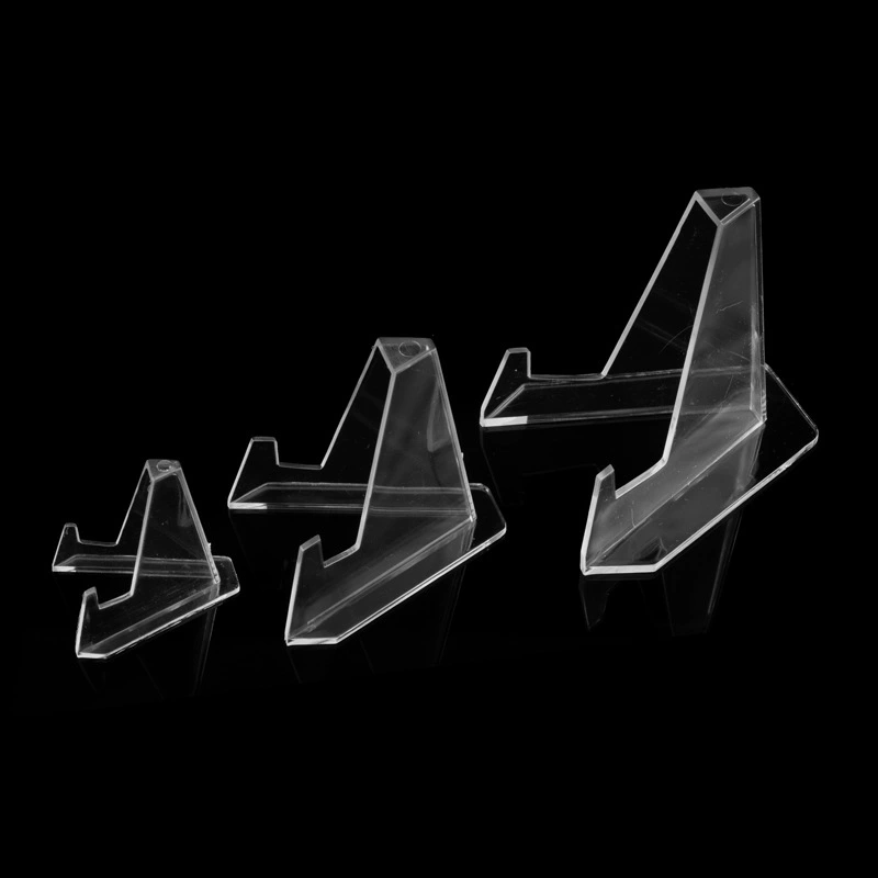 Монетный кронштейн для монет показывает медальон пластиковый держатель прозрачный подарок