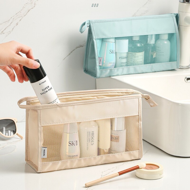 Men's Business Travel Storage Bag, Women's Shower Bag, Simple Small Cosmetic Bag, Portable Toiletry Bag