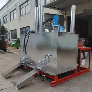 厂家现货斑马线划线机道路单缸热熔釜车载式热熔釜