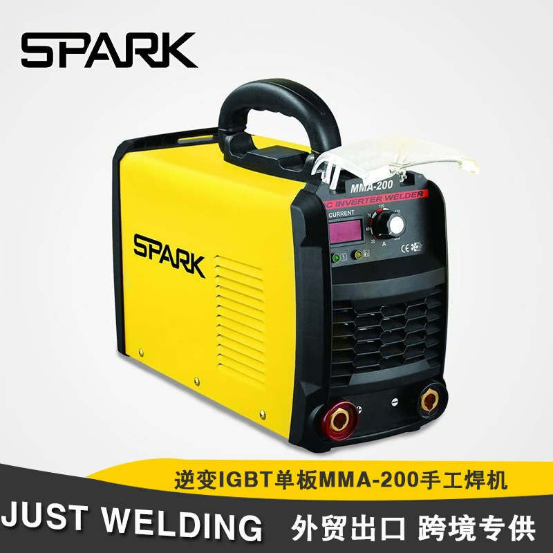 Трансграничный поиск, внешняя торговля, Горячая продажа, инверторный шпон IGBT MMA-200, ручной сварочный аппарат, экспорт, Горячая продажа, портативный сварочный аппарат