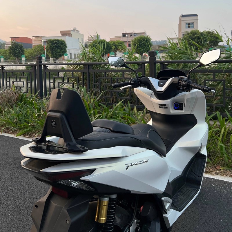 Suitable for 20-25 Honda Pcx160 Modified Rear Backrest, Rear Seat Lumbar Support, Third Generation Passenger Comfort Backrest