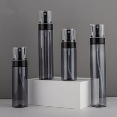 現物透黒直丸瓶便利式旅行香水化粧蚊よけ化粧水分注瓶細霧スプレー瓶