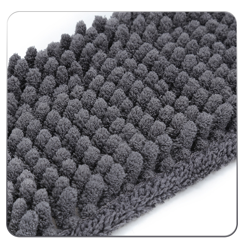 Etiquetas personalizadas adaptadas a la cabeza de reemplazo de trapeador de suelo de Schneier, fábrica de trapeador de tela plana, exportación directa de trapeador de tela