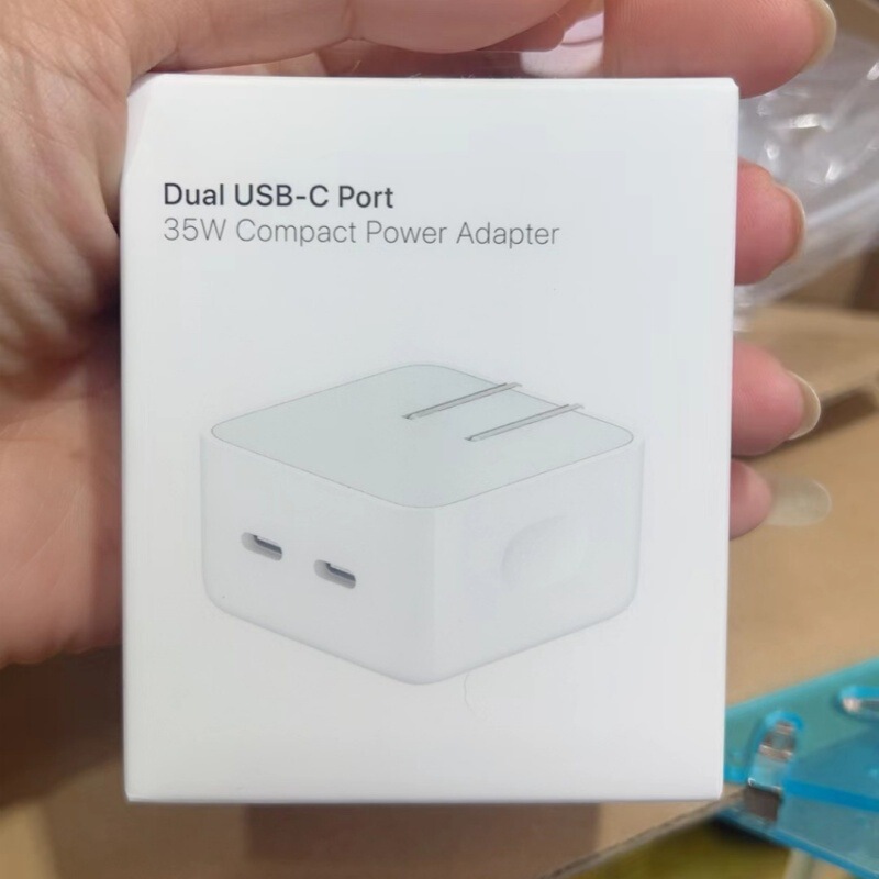 35W dual-USB-C power adapter is suitable for Apple Type-C dual-port fast charging head PD flash charging national original