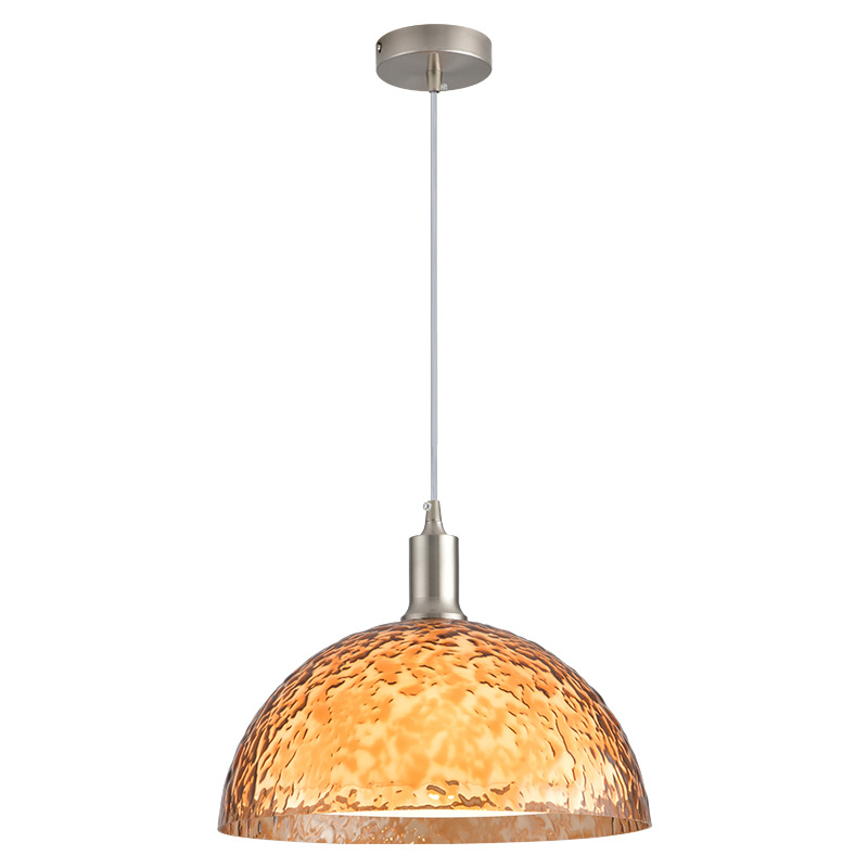 Lámpara de Techo Estilo Francés Retro para Restaurante Grand View Garden, Diseño Creativo Simple con Ondas de Agua, Lámpara de Barra para Isla, 117L