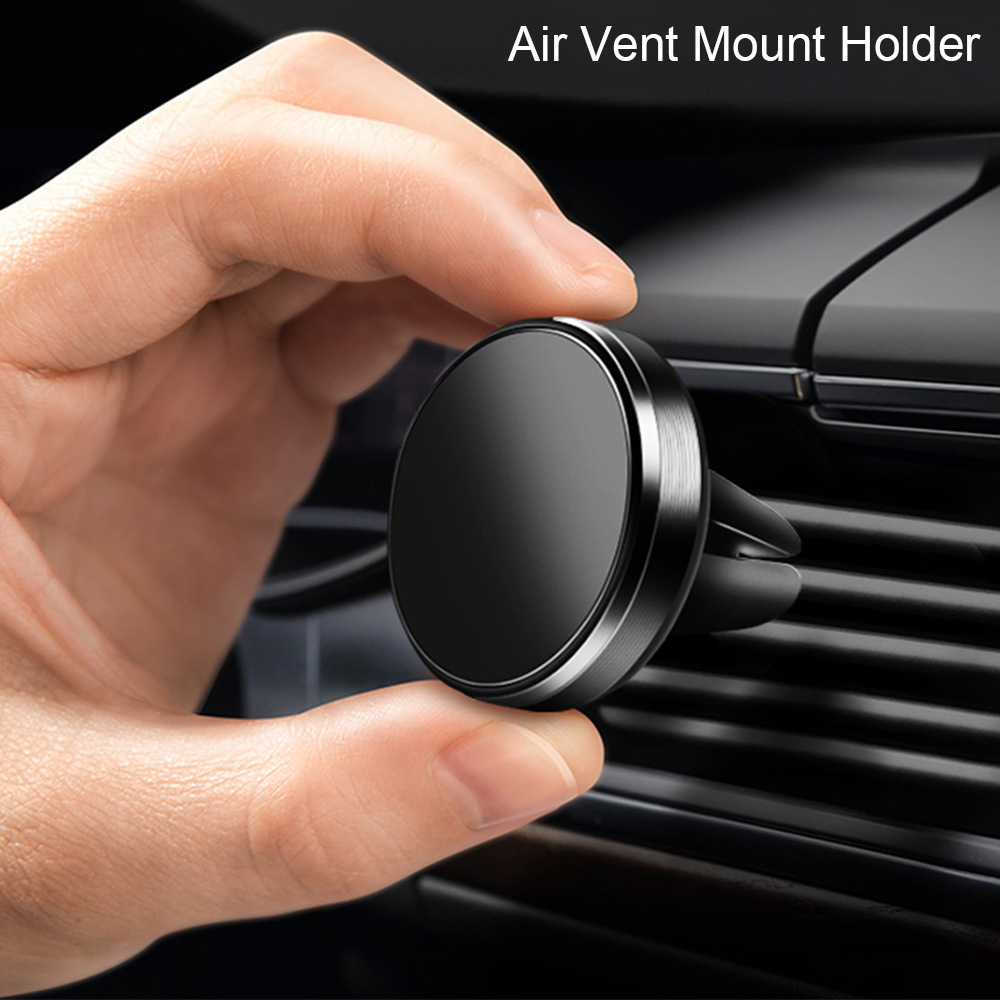 Venta caliente transfronteriza aplicable a todos los modelos de teléfonos móviles 360 ° rotating car Magnetic mobile phone holder entrega de una sola pieza