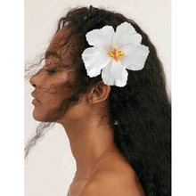F 24995 Hibiscus beach photo duckbill clip ��ɣ����߅������